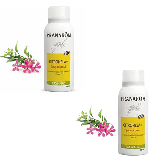 Pranarôm Aromapic Spray Corps, 2X75 Ml