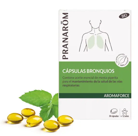 Pranarom Aromaforce Bronchus, 30 capsules