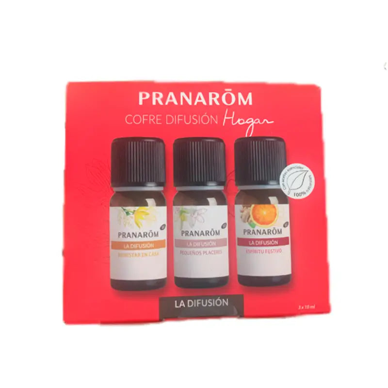 Pranarom Diffusion Coffre des émotions, 3x10ml