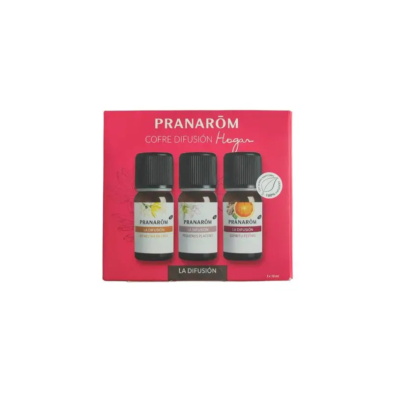 Pranarom Diffusion Coffre des émotions, 3x10ml