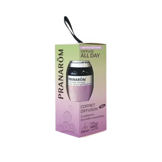 Pranarôm Diffuse All Day Boîte de diffusion, 3x5 ml