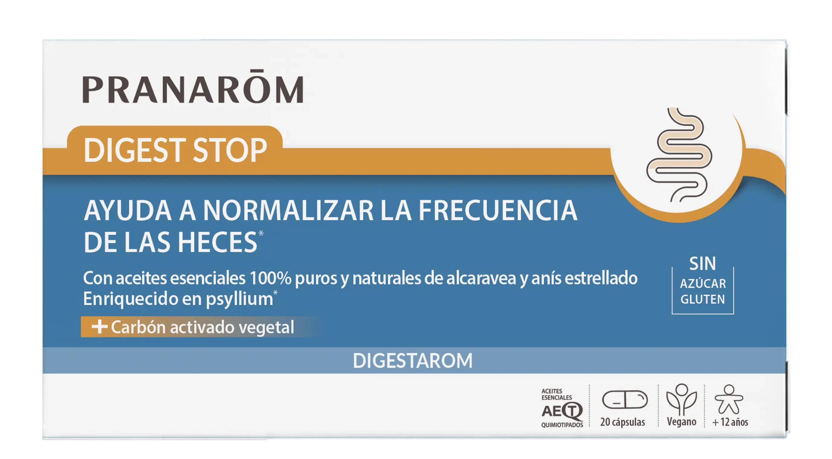 Pranarom Digestarom Digest Stop, 20 gélules