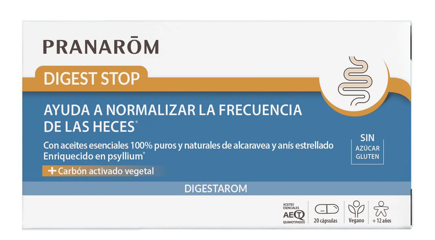 Pranarom Digestarom Digest Stop, 20 gélules