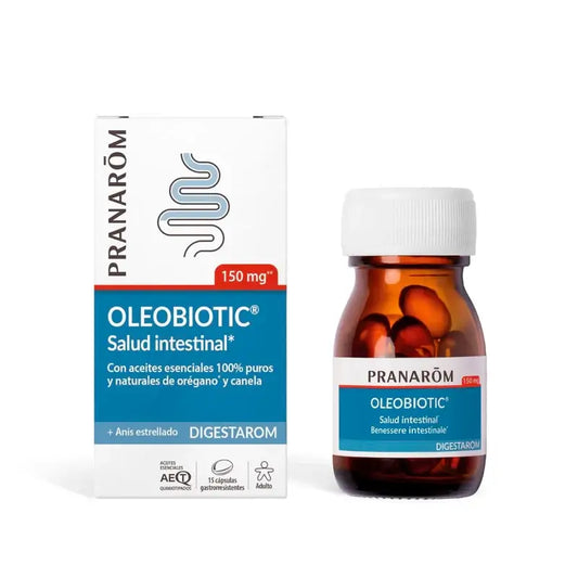 Pranarom Digestarom Oleobiotic Intestinal Health, 15 gélules