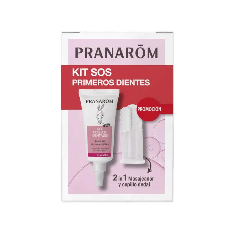 Pranarôm Pranabb Gel dentaire + Brosse à dents, 15 ml