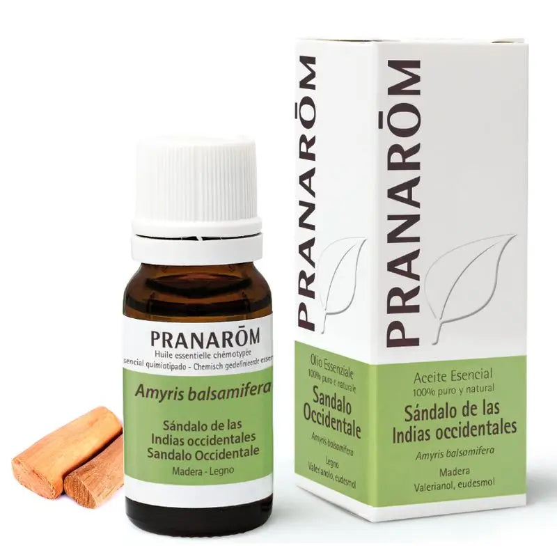 Pranarom Huile essentielle Bois de santal des Indes, 10ml