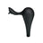 Prettylove Anneau vibrant Tonguo Noir