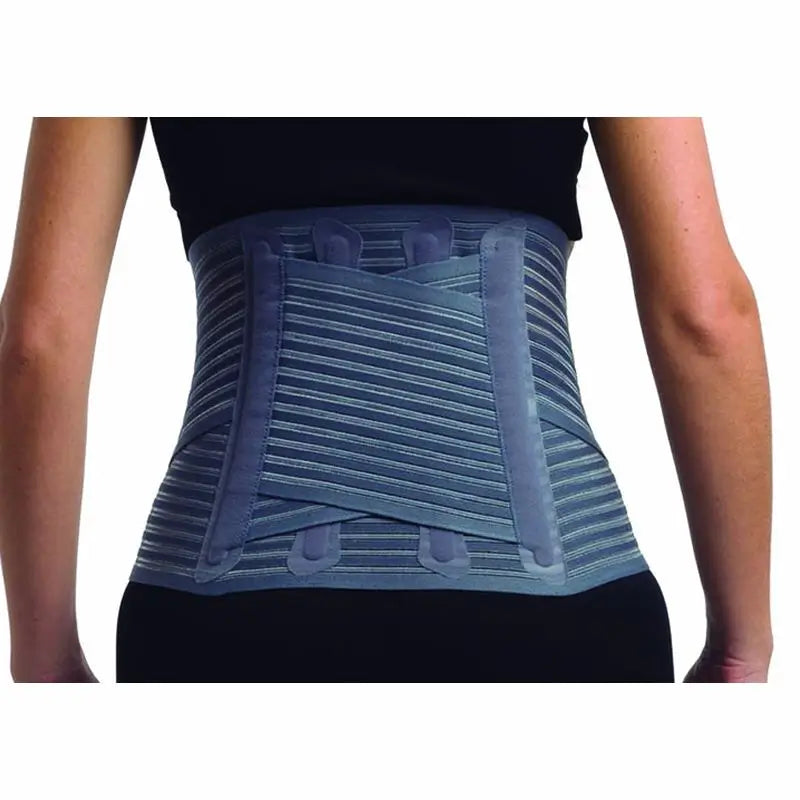 Primspine Care Soutien lombosacré Gaine croisée lombaire semi-rigide Gris Xxl