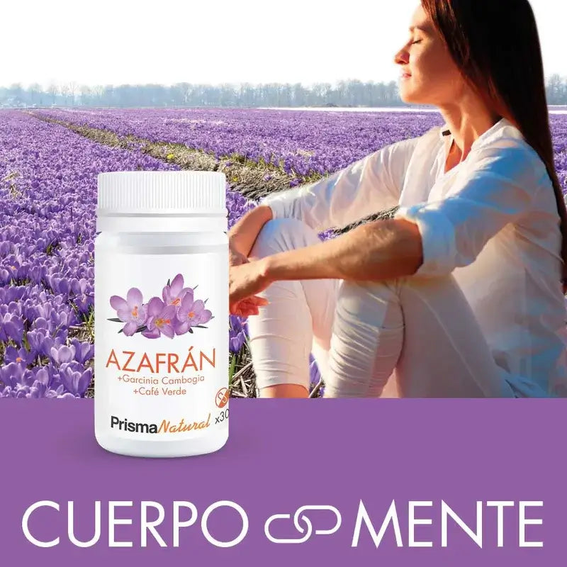 Prisma Natural Safran+Garcinia+Café Vert, 30 Capsules