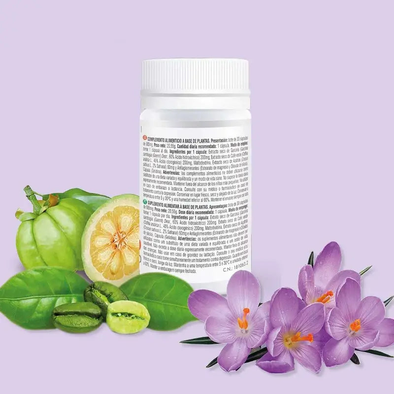 Prisma Natural Safran+Garcinia+Café Vert, 30 Capsules