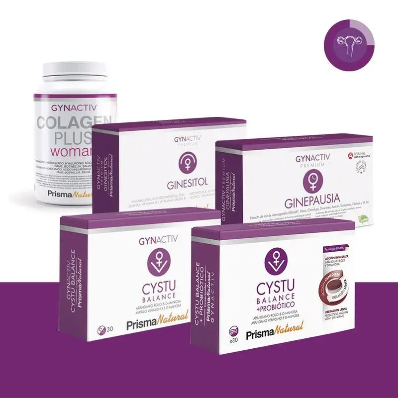 Gynactiv Cystu-Balance + Probiotique, 30 Comprimés