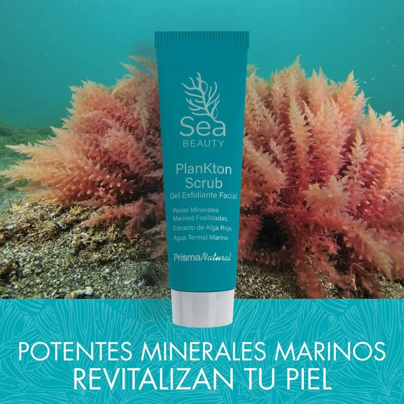 Prisma Natural Sea Beauty Plankton Scrub Gel exfoliant, 50 ml