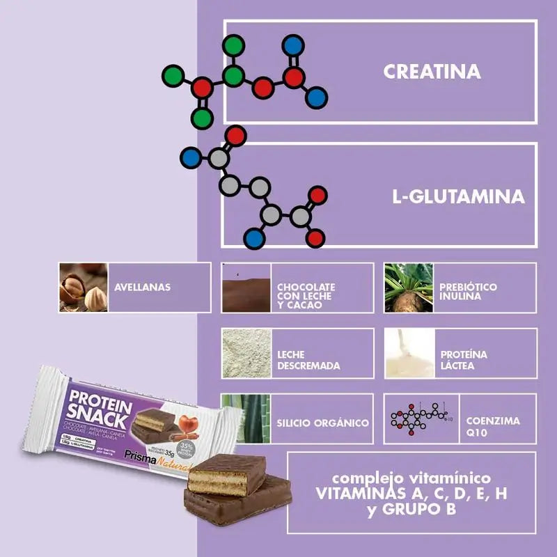 Prisma Natural Protein Snack Choco-Noisette-Cannelle