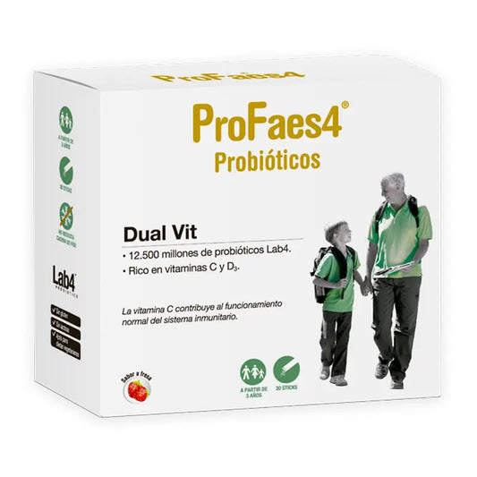 Profaes4 Probiotics Dual Vitamins 30 Sticks