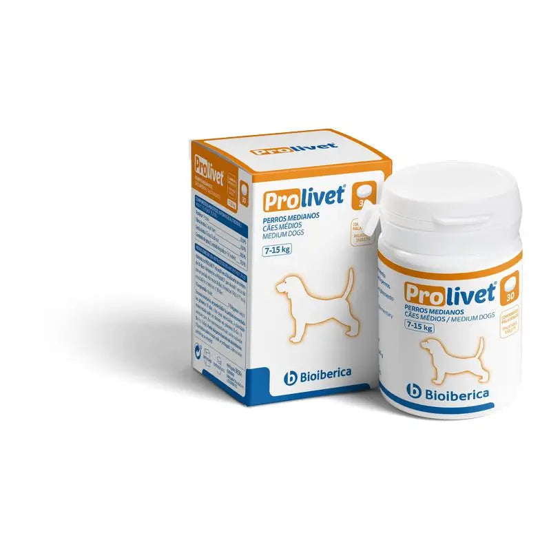 Prolivet Medium Dogs 30 Comprimés