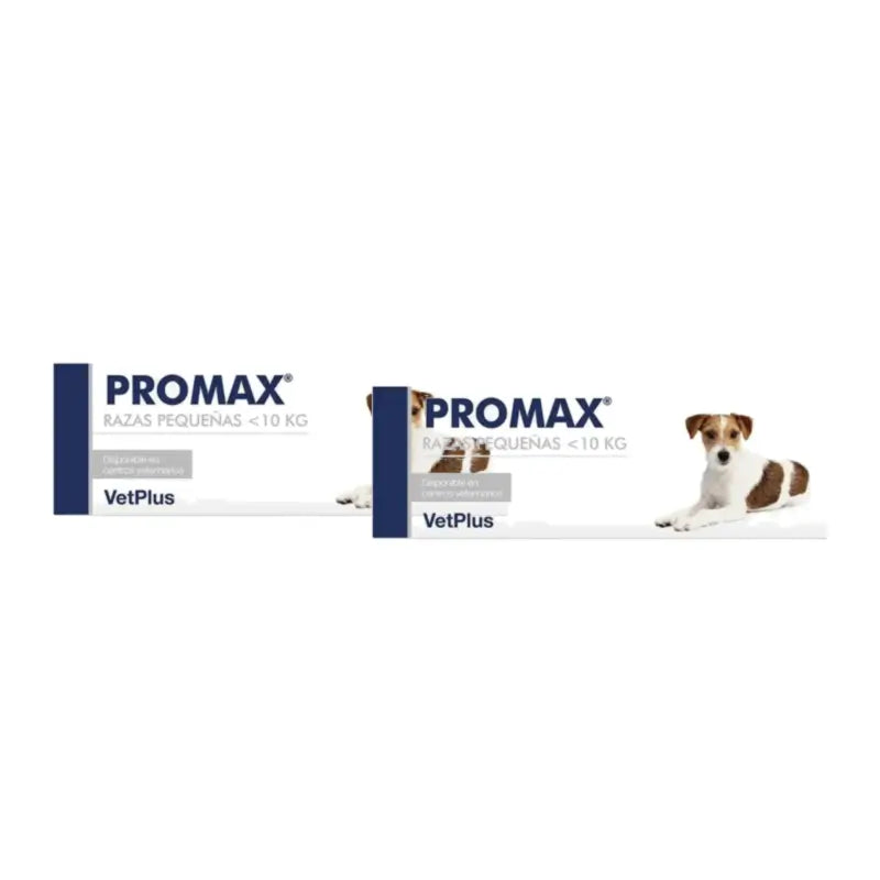 Promax Pack 2 x 9 ml, complément alimentaire antidiarrhéique pour chiens de petite race