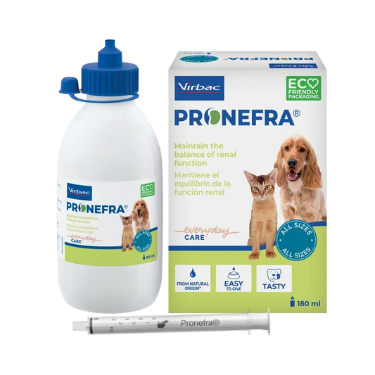 Virbac Pronefa Supplément rénal pour chiens et chats, 180 ml