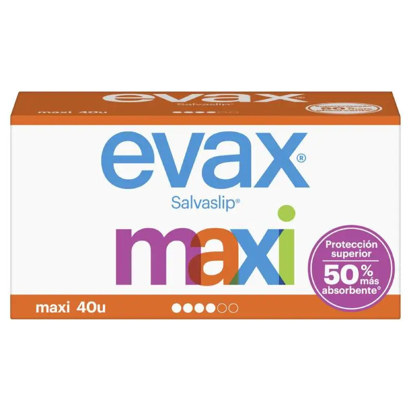 Evax Salvaslip Maxi protège-slips 40 unités