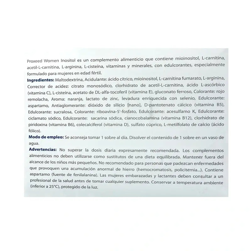 Proxeed Inositol Femme , 30 sachets