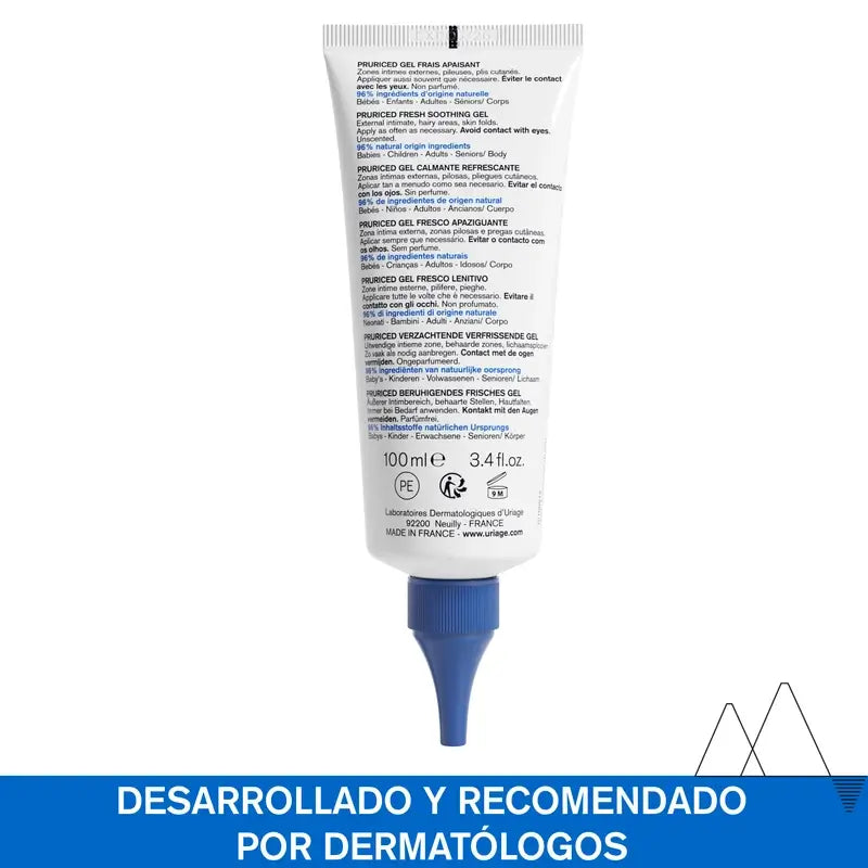 Gel apaisant anti-démangeaisons d'Uriage Pruriced 100 ml