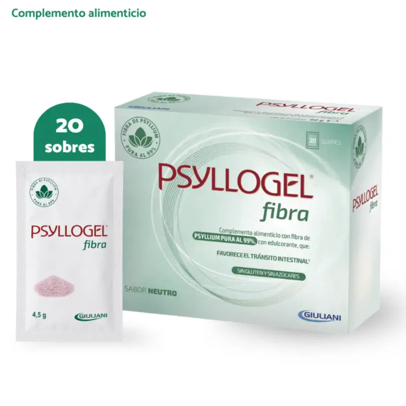 Psyllogel Fibre Neutre, 20 enveloppes