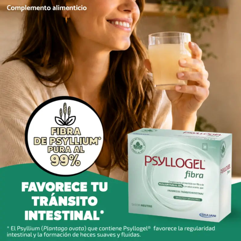 Psyllogel Fibre Neutre, 20 enveloppes