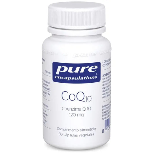 Pure Encapsulations Coq10 120 mg, 30 gélules