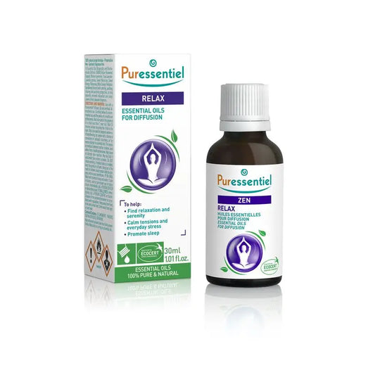 Puressentiel Zen Diffusion Huiles essentielles pour diffuseur, 30 ml