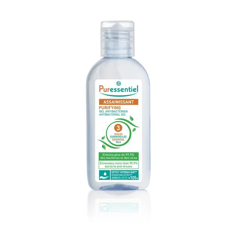 Puressentiel Gel purifiant aux 3 huiles essentielles, 80 ml