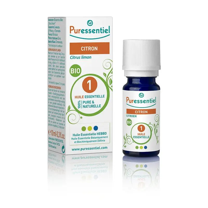 Puressentiel Huile Essentielle de Citron Bio, 10 ml