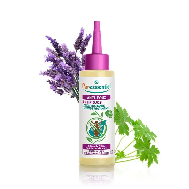 Puressentiel Lotion anti-poux avec peigne, 100 ml