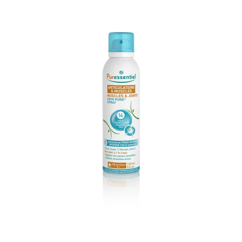 Puressentiel Cryo Pure Spray Articulations & Muscles, 150 ml