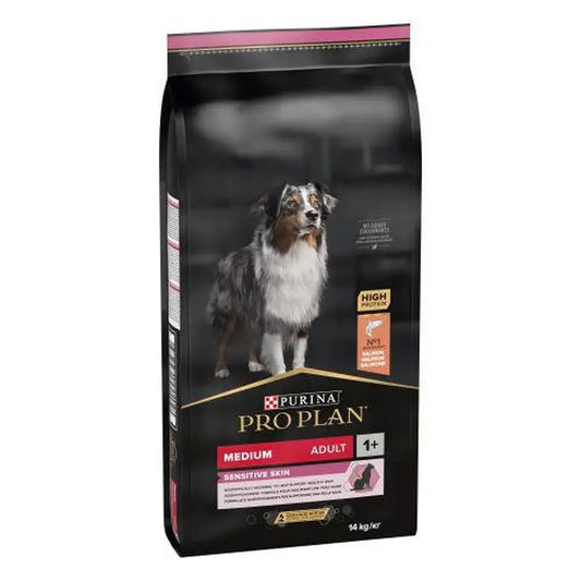Purina Pro Plan Canine Adult Derma Medium 14Kg , dog food for dogs