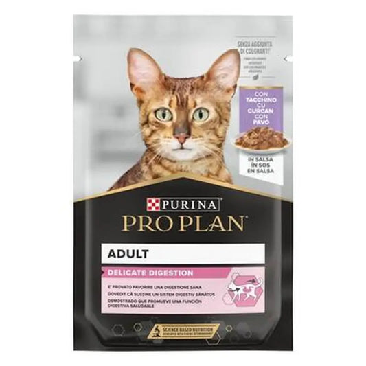 Purina Pro Plan Feline Delicate Turkey 26X85Gr, nourriture humide pour chats