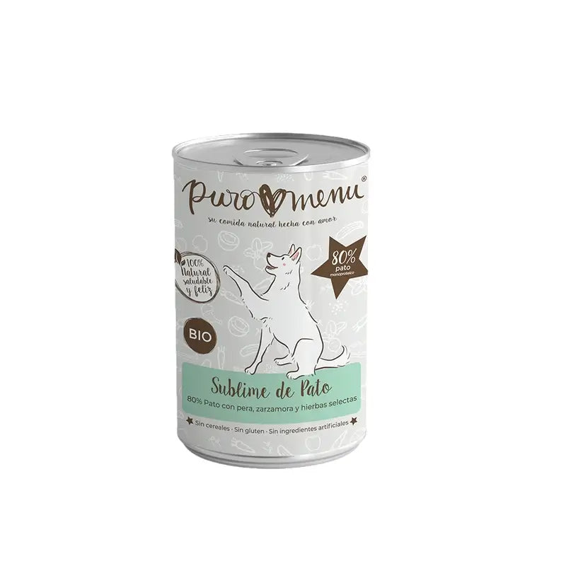 Puromenu Sublime Canard Bio , 6x400 grammes