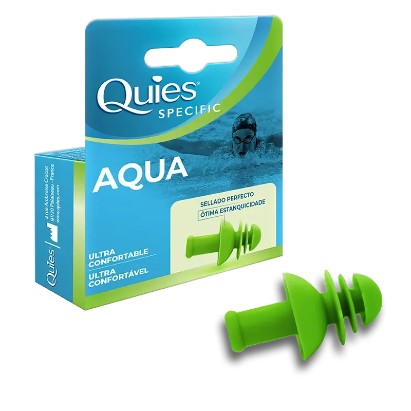 Bouchon d'oreille Quies Specifiq Aqua pour adultes, 1 unité
