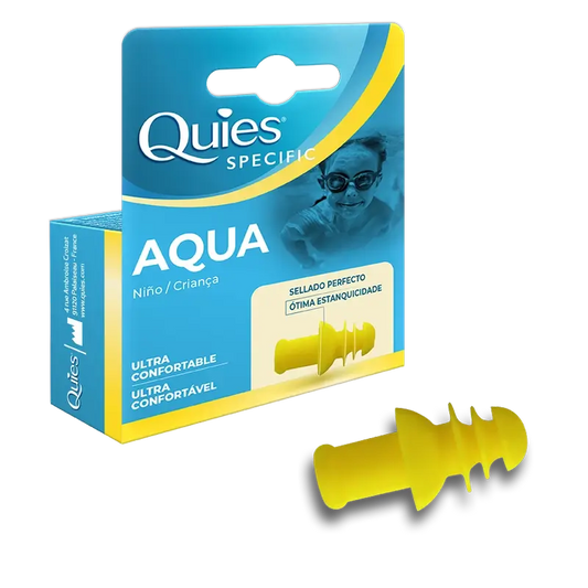 Bouchon d'oreille pour enfant Quies Specifiq Aqua, 1 pc.