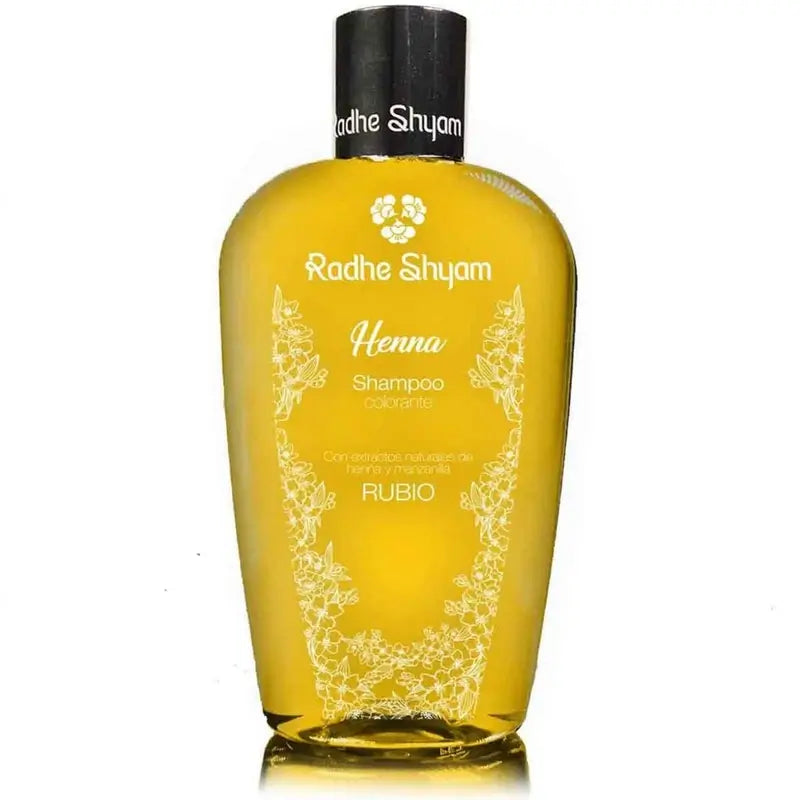 Shampooing au henné blond de Radhe Shyam, 250 ml