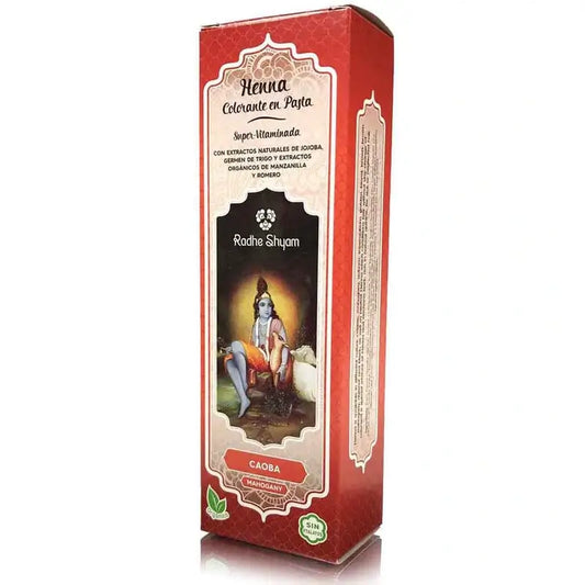 Radhe Shyam Pâte de henné Acajou, 200 ml
