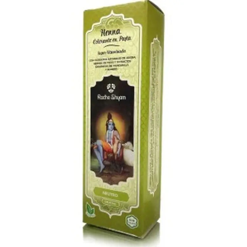 Radhe Shyam Pâte neutre au henné, 200 ml