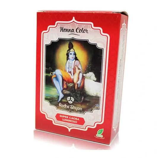 Radhe Shyam Henné Super Bright Mahogany Powder, 100 g