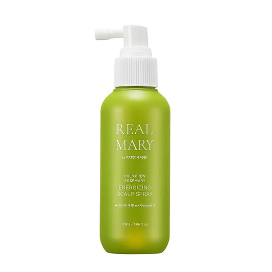 Rated Green Real Mary Spray énergisant pour le cuir chevelu, 120 ml