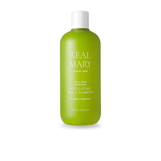 Rated Green Real Mary Shampooing exfoliant pour le cuir chevelu, 400 ml