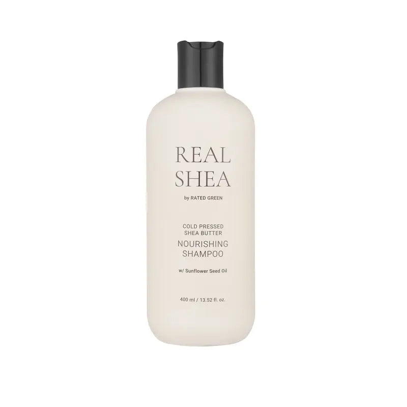 Shampooing nourrissant au beurre de karité Rated Green Real, 400 ml