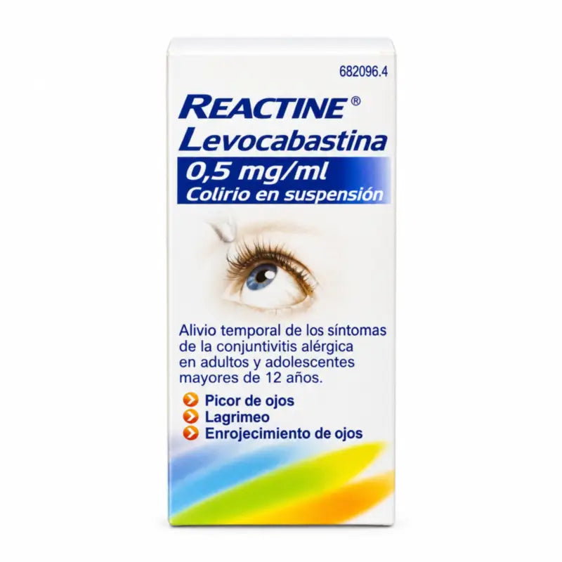 Reactine Lévocabastine Collyre 4 ml