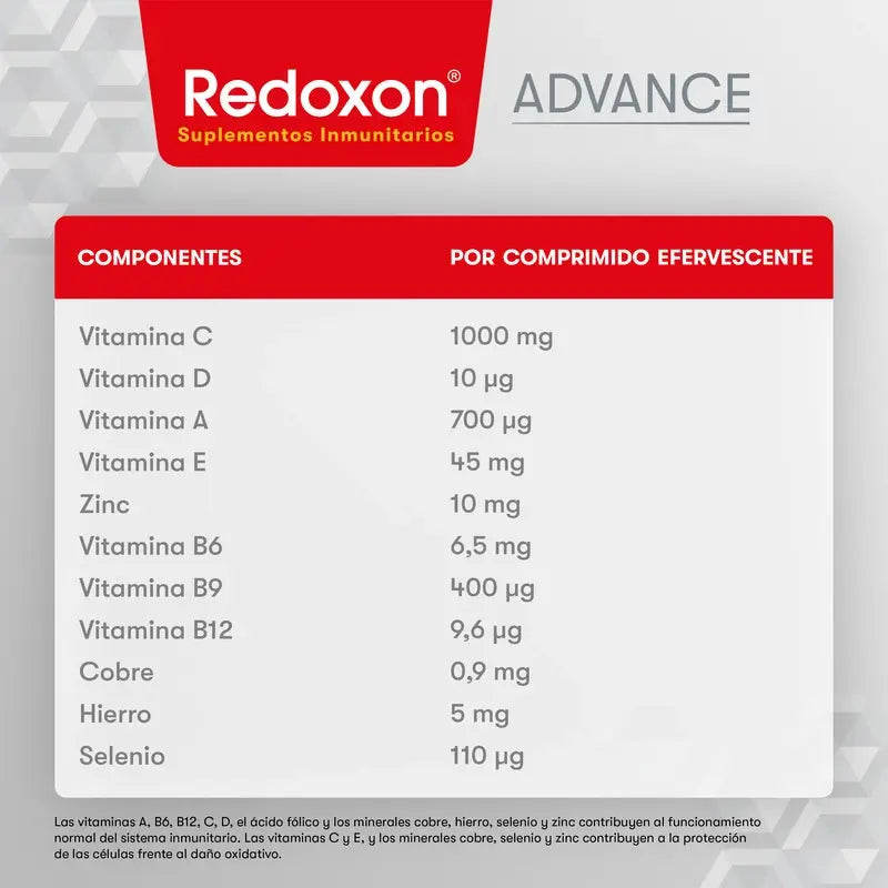 Redoxon Advance, 15 comprimés effervescents