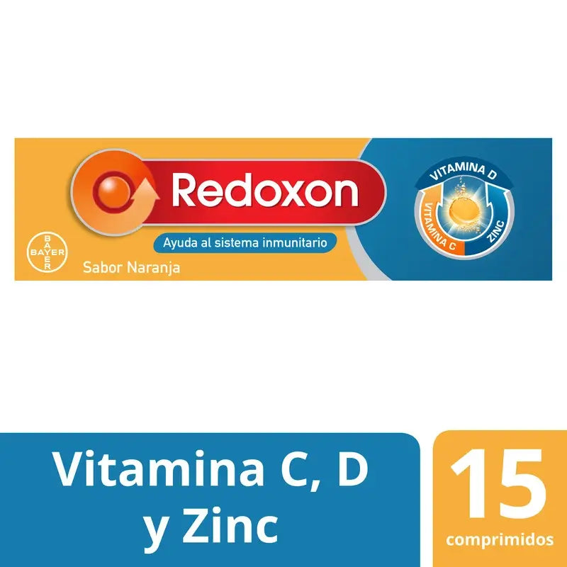 Redoxon Extra Défenses 15 Comprimés Effervescents
