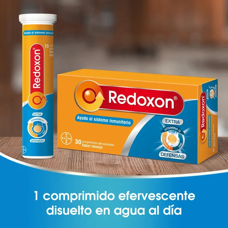 Redoxon Extra Défenses, 30 comprimés effervescents