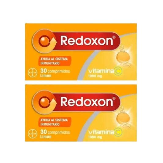 Redoxon Vitamine C Arôme Citron, 2X30 Comprimés Effervescents