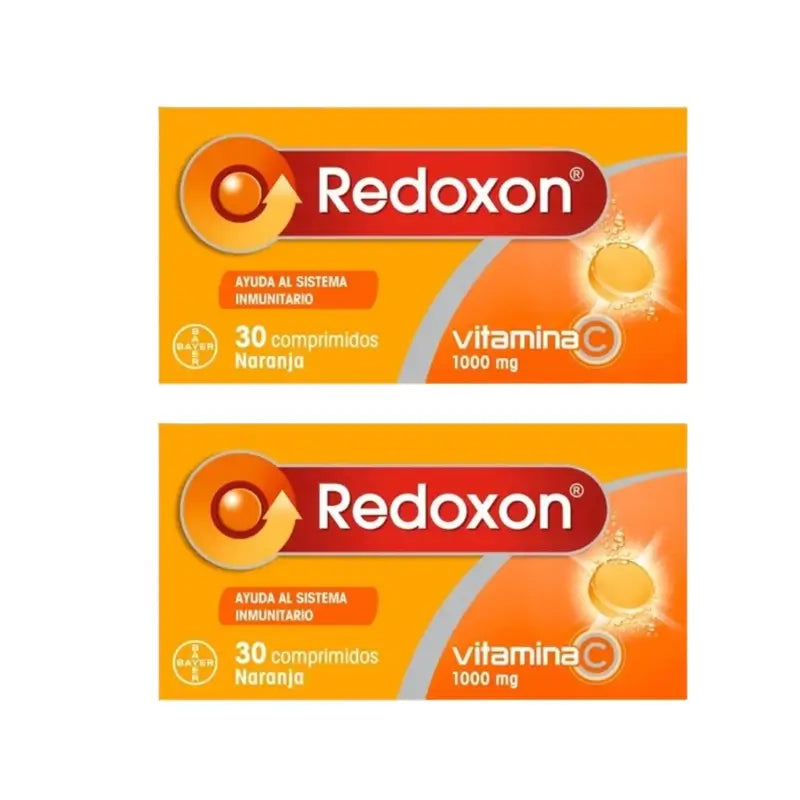 Redoxon Vitamine C Orange Flavour, 2X30 Comprimés Effervescents